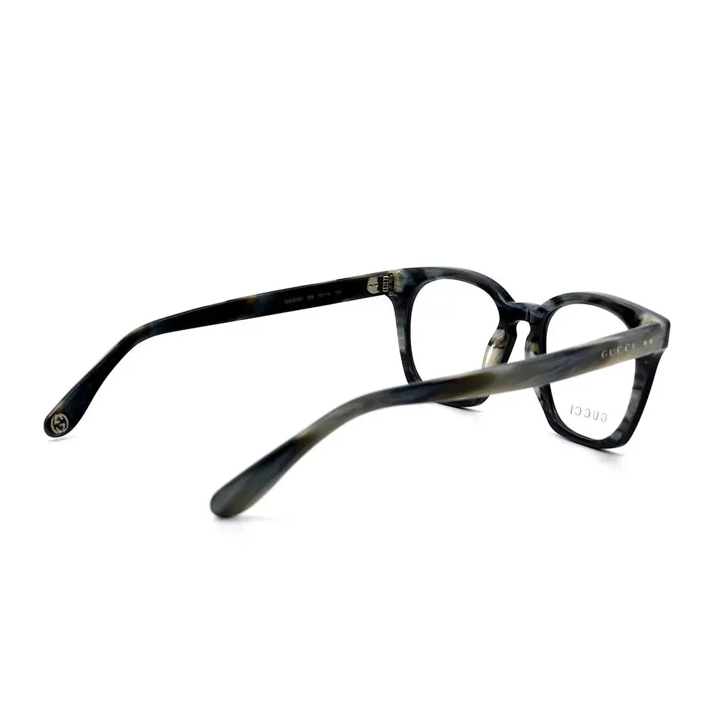 NEW GUCCI GG0572O 009 BLACK/GREY AUTHENTIC EYEGLASSES FRAME